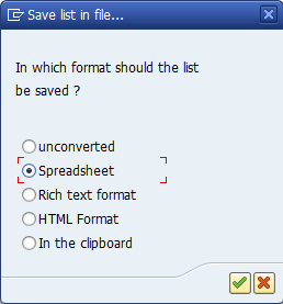 Figure 10 Select Download Format