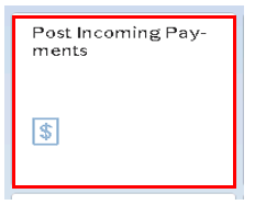 Figure 11—Post Incoming Payment Fiori app