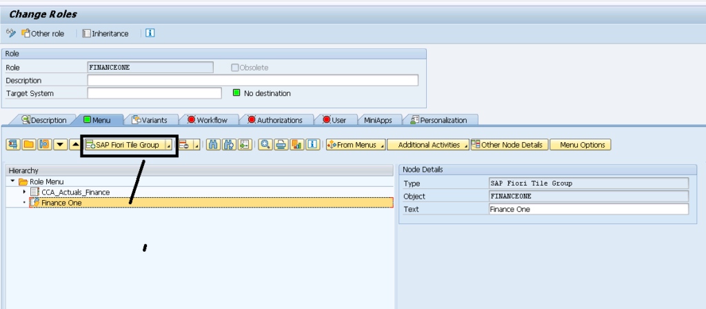 Figure 15— Assigning the Group to the Role
