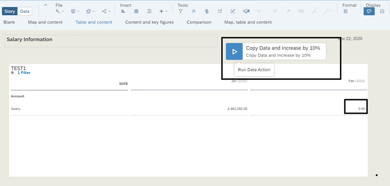 Figure 15—Reviewing the Data Trigger ready to execution