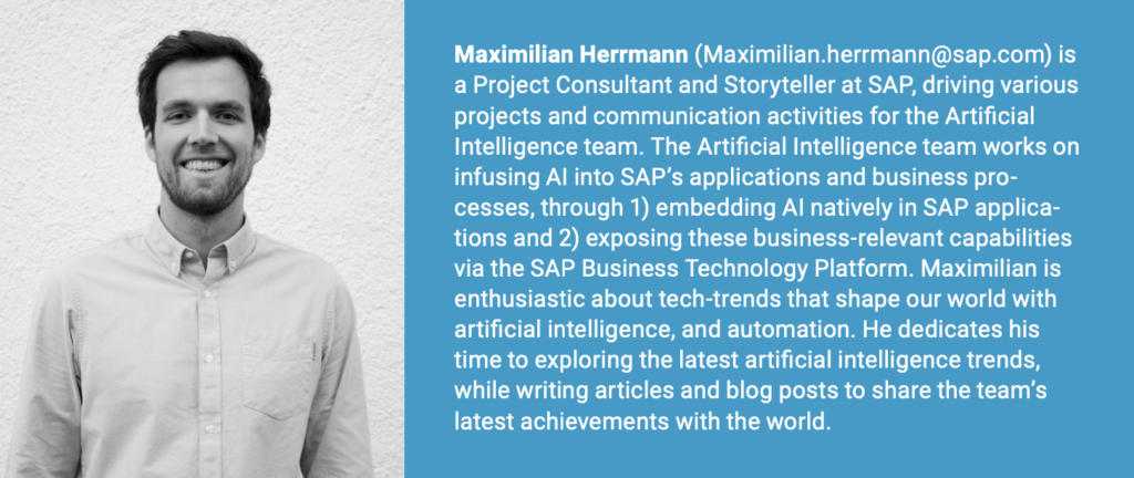 SAP AI Strategy Author bio 