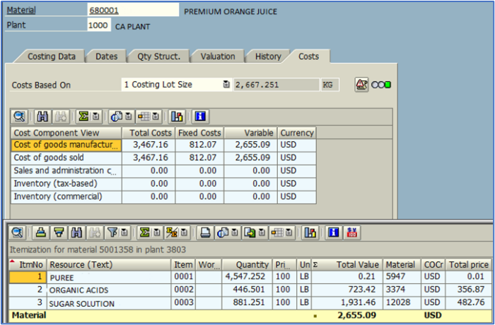Material Cost Estimate - image