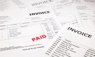 image of paid invoices