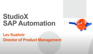 How to Integrate SAP Automation in the UiPath StudioX