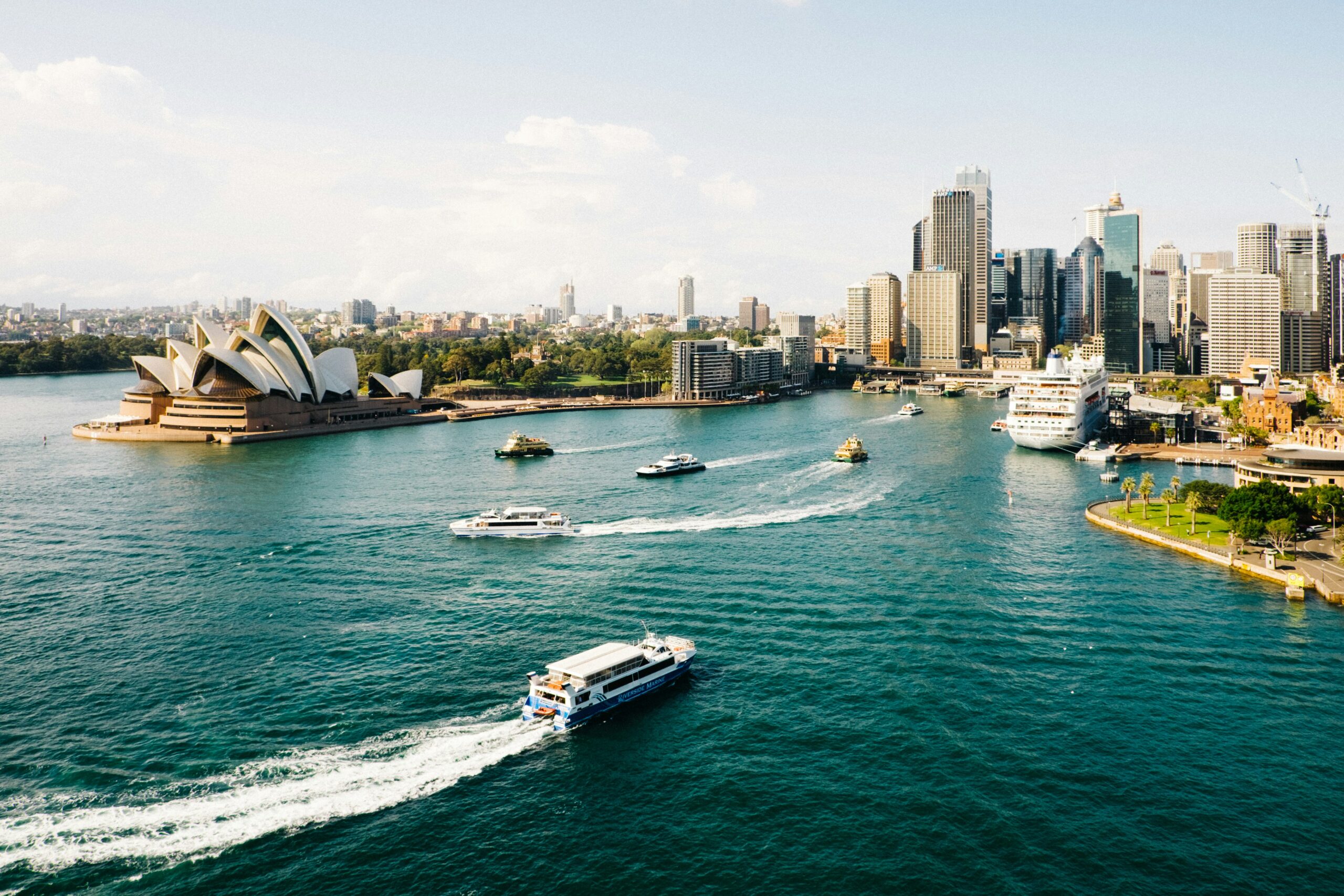 aerial photo of Sydney | Panaya and Tritusa SAP testing announcement